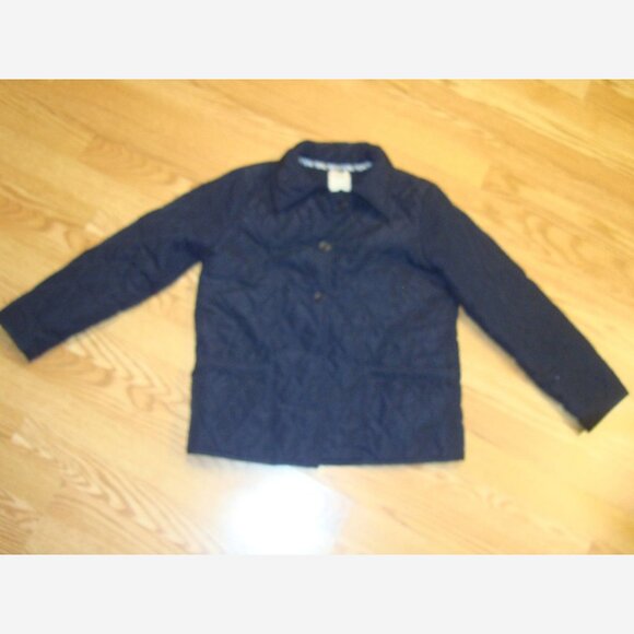 Osh Kosh Coat Quilted Navy Blue Youth Size 10-12 - Picture 1 of 3